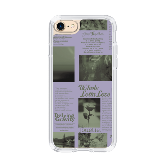 Slim Protection Case［ jouetie - Newspaper ］