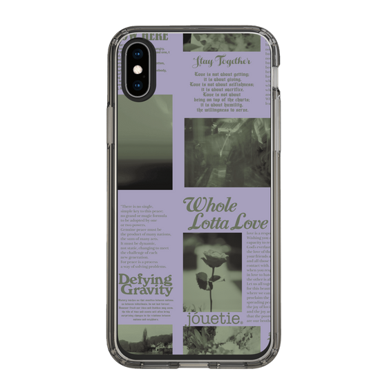 Slim Protection Case［ jouetie - Newspaper ］