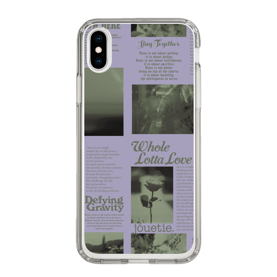 Slim Protection Case［ jouetie - Newspaper ］