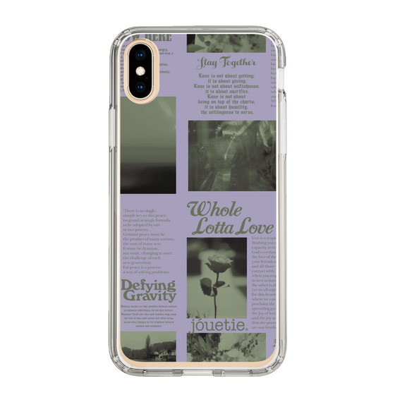 Slim Protection Case［ jouetie - Newspaper ］