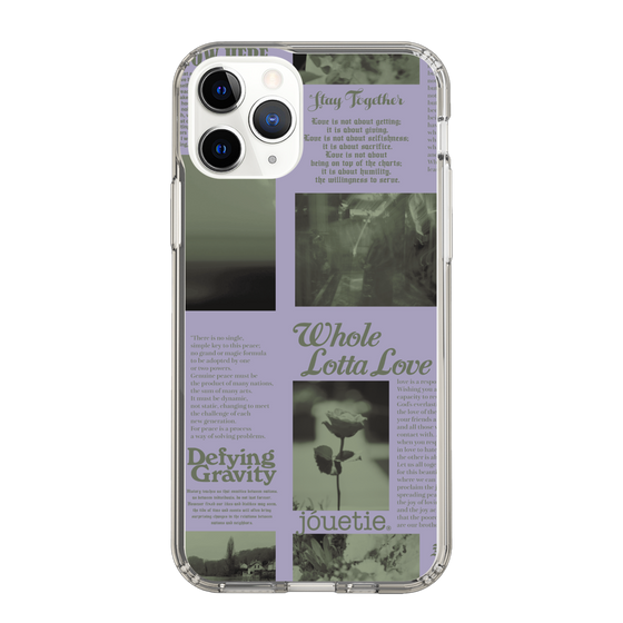 Slim Protection Case［ jouetie - Newspaper ］