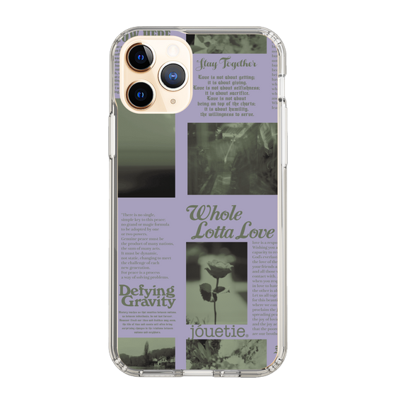 Slim Protection Case［ jouetie - Newspaper ］