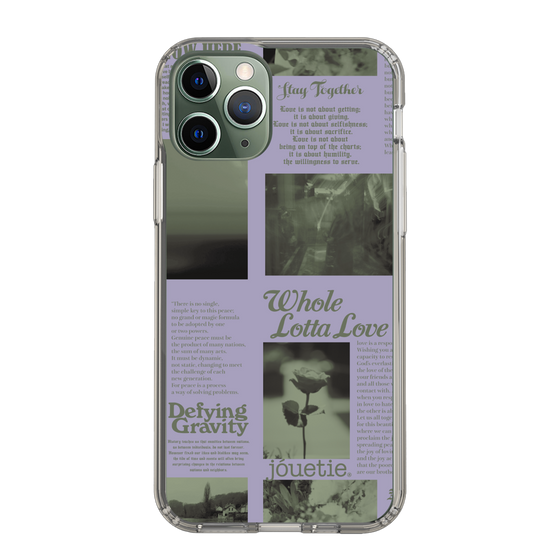 Slim Protection Case［ jouetie - Newspaper ］