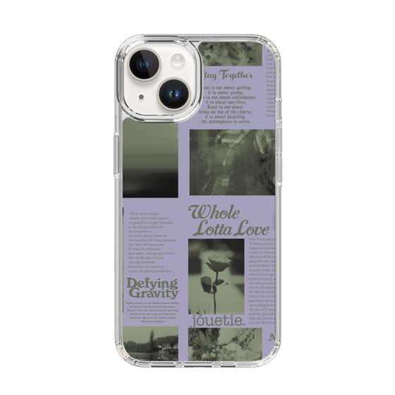 Slim Protection Case［ jouetie - Newspaper ］