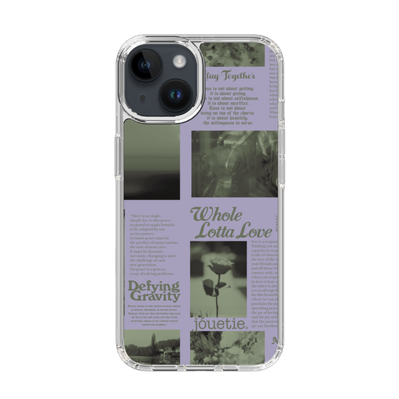 Slim Protection Case［ jouetie - Newspaper ］