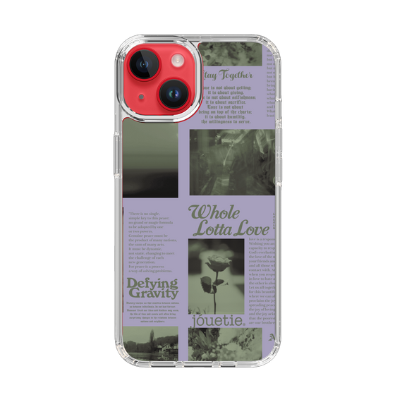 Slim Protection Case［ jouetie - Newspaper ］