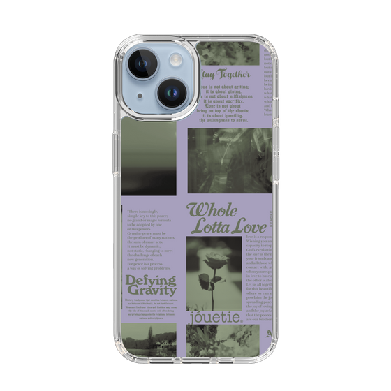 Slim Protection Case［ jouetie - Newspaper ］