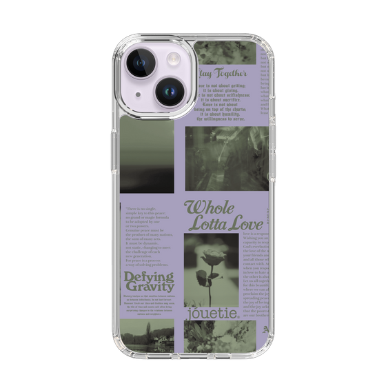 Slim Protection Case［ jouetie - Newspaper ］
