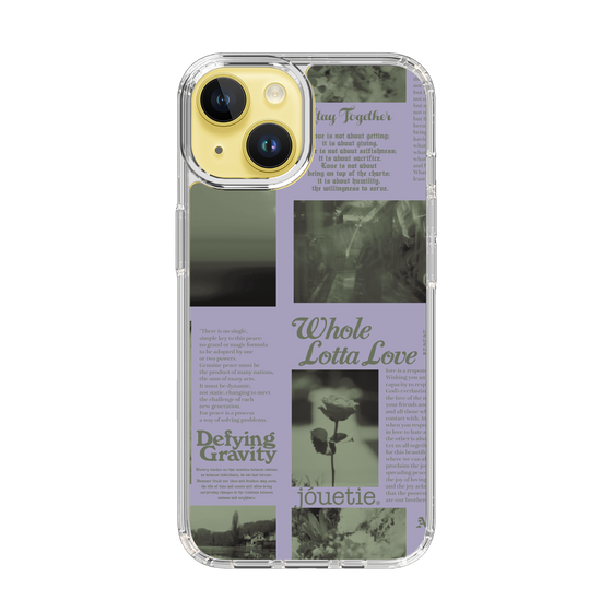 Slim Protection Case［ jouetie - Newspaper ］