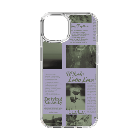 Slim Protection Case［ jouetie - Newspaper ］