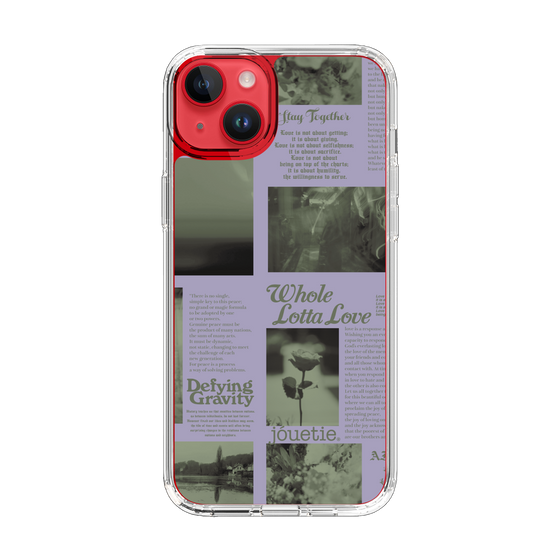 Slim Protection Case［ jouetie - Newspaper ］