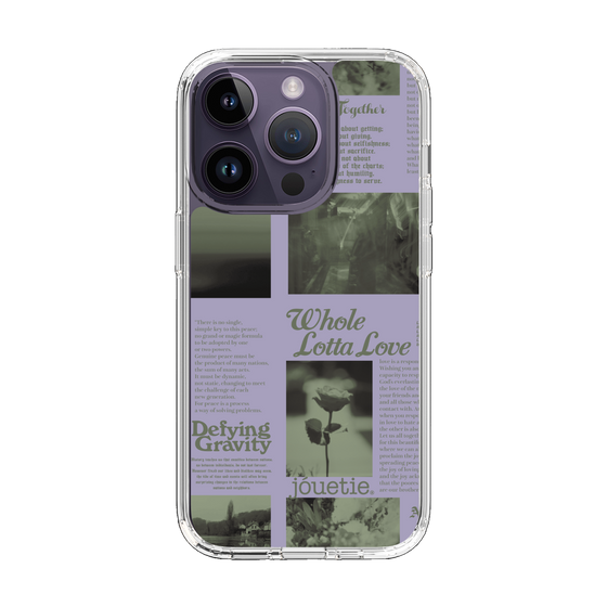 Slim Protection Case［ jouetie - Newspaper ］