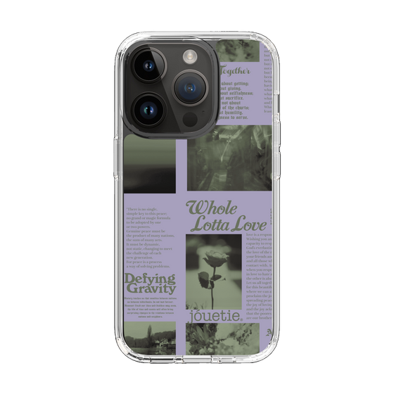 Slim Protection Case［ jouetie - Newspaper ］
