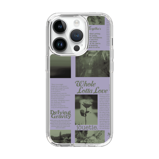 Slim Protection Case［ jouetie - Newspaper ］