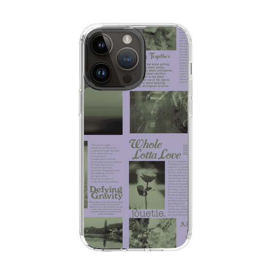 Slim Protection Case［ jouetie - Newspaper ］