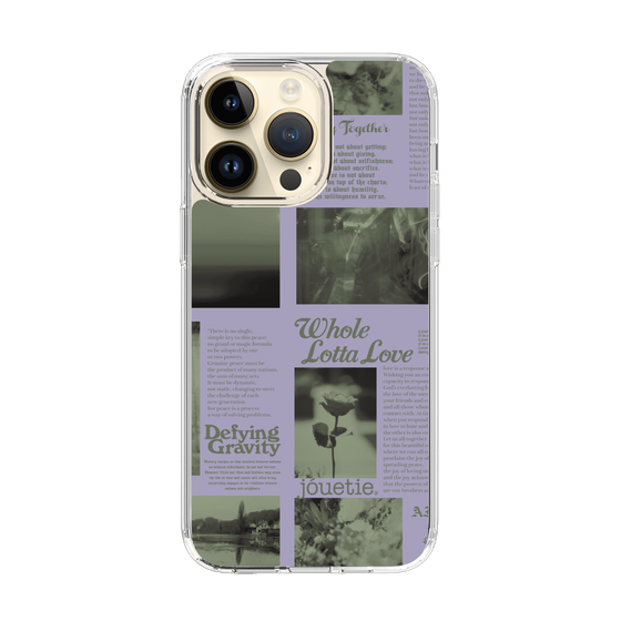 Slim Protection Case［ jouetie - Newspaper ］
