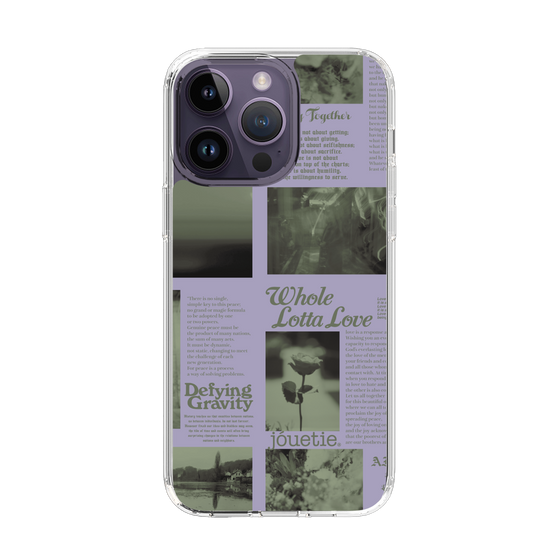 Slim Protection Case［ jouetie - Newspaper ］