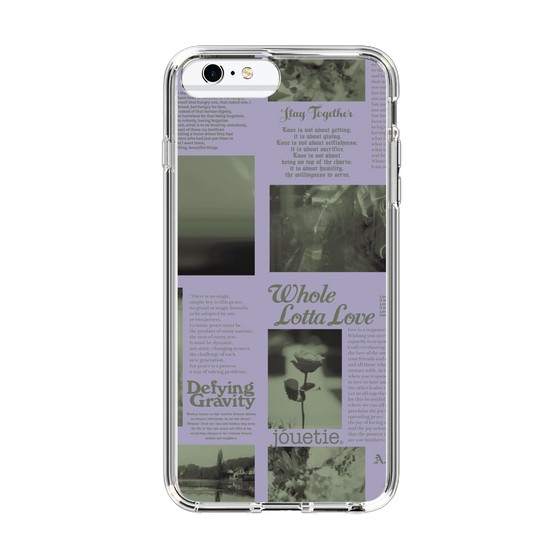 Slim Protection Case［ jouetie - Newspaper ］