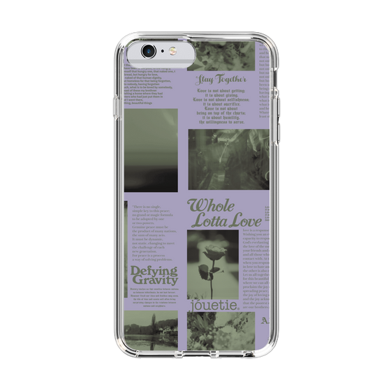 Slim Protection Case［ jouetie - Newspaper ］