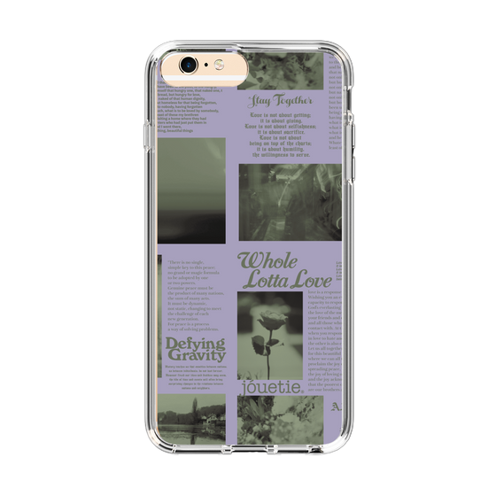 Slim Protection Case［ jouetie - Newspaper ］