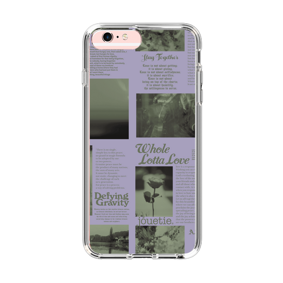 Slim Protection Case［ jouetie - Newspaper ］