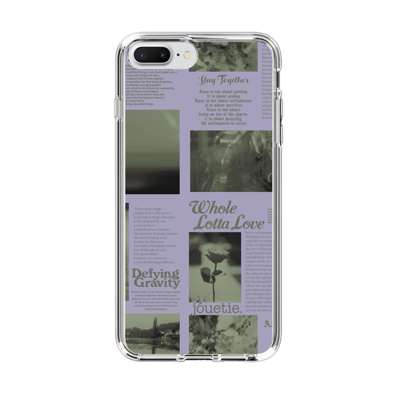 Slim Protection Case［ jouetie - Newspaper ］