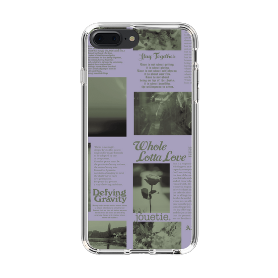 Slim Protection Case［ jouetie - Newspaper ］