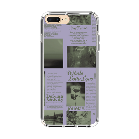 Slim Protection Case［ jouetie - Newspaper ］