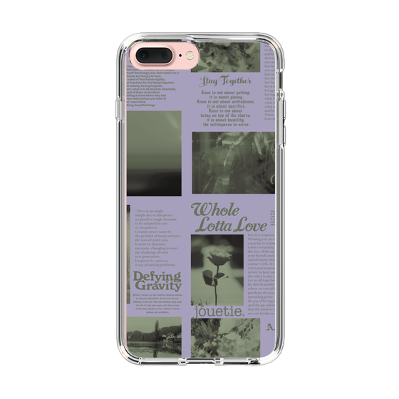Slim Protection Case［ jouetie - Newspaper ］