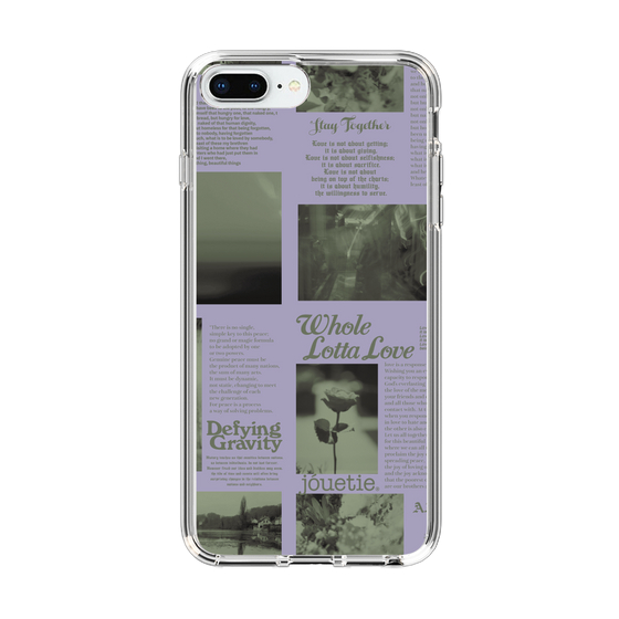 Slim Protection Case［ jouetie - Newspaper ］