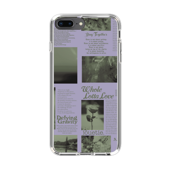 Slim Protection Case［ jouetie - Newspaper ］