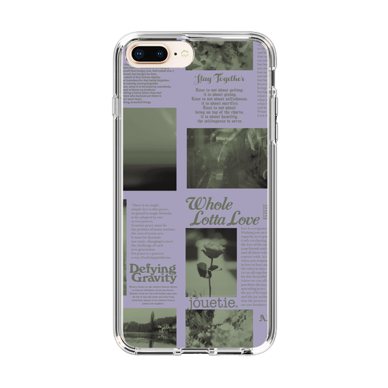 Slim Protection Case［ jouetie - Newspaper ］