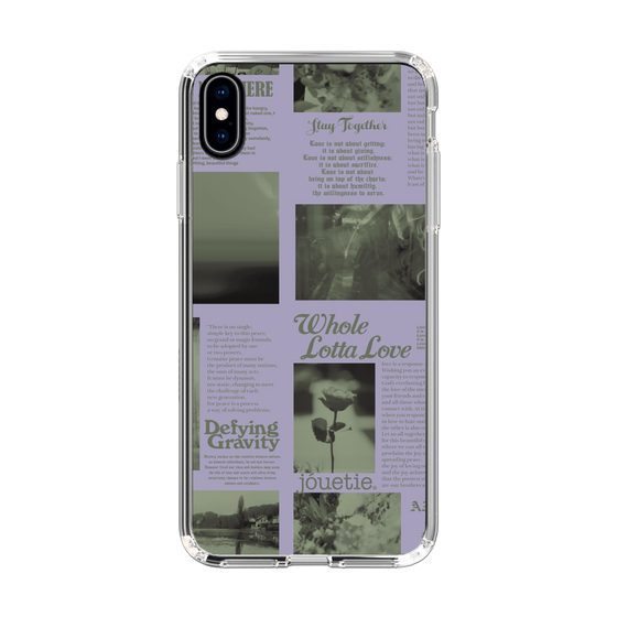 Slim Protection Case［ jouetie - Newspaper ］