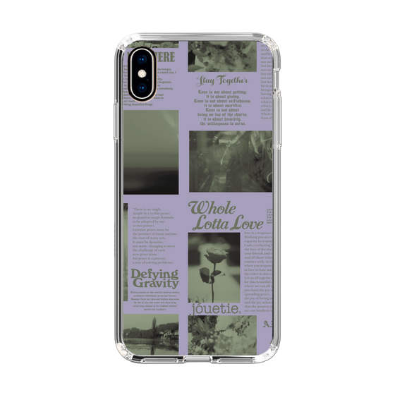 Slim Protection Case［ jouetie - Newspaper ］