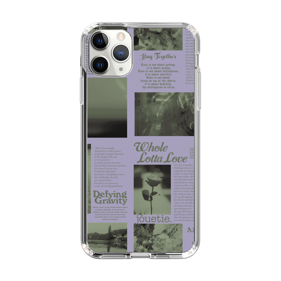 Slim Protection Case［ jouetie - Newspaper ］