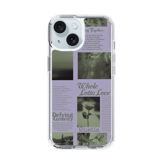 Slim Protection Case［ jouetie - Newspaper ］