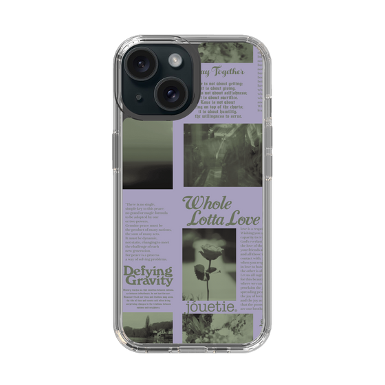 Slim Protection Case［ jouetie - Newspaper ］