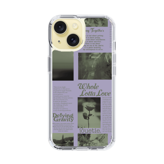 Slim Protection Case［ jouetie - Newspaper ］