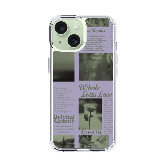 Slim Protection Case［ jouetie - Newspaper ］