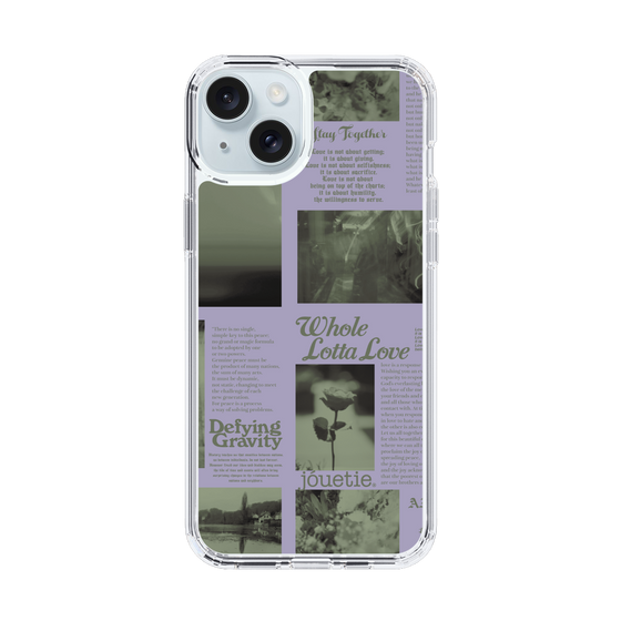 Slim Protection Case［ jouetie - Newspaper ］