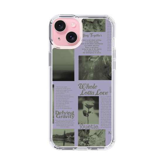 Slim Protection Case［ jouetie - Newspaper ］