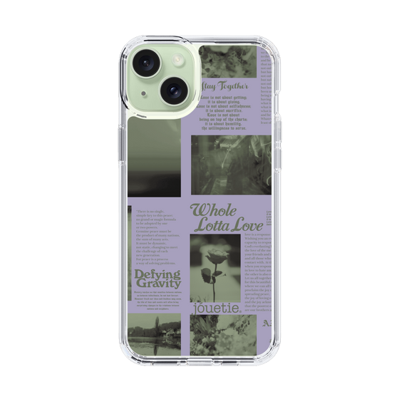 Slim Protection Case［ jouetie - Newspaper ］