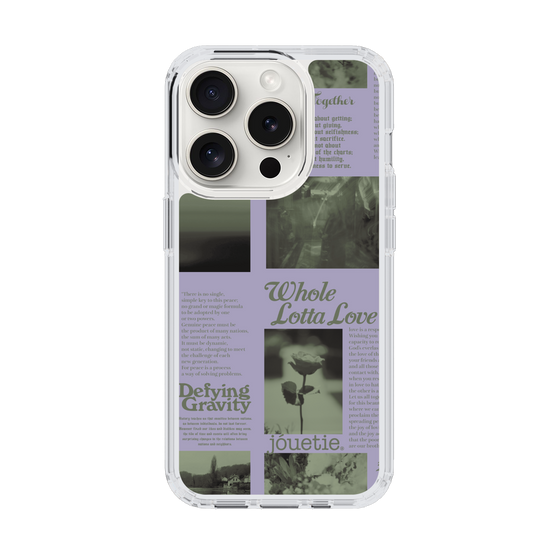 Slim Protection Case［ jouetie - Newspaper ］