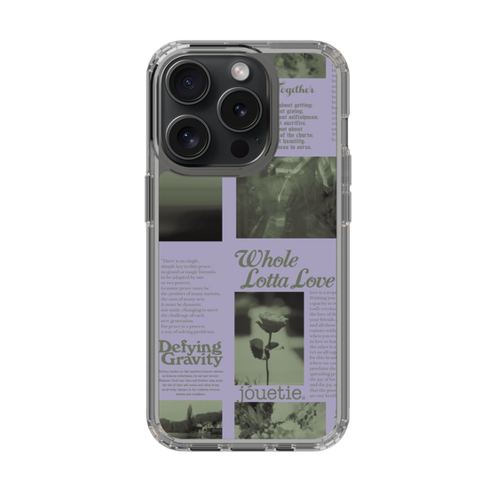 Slim Protection Case［ jouetie - Newspaper ］