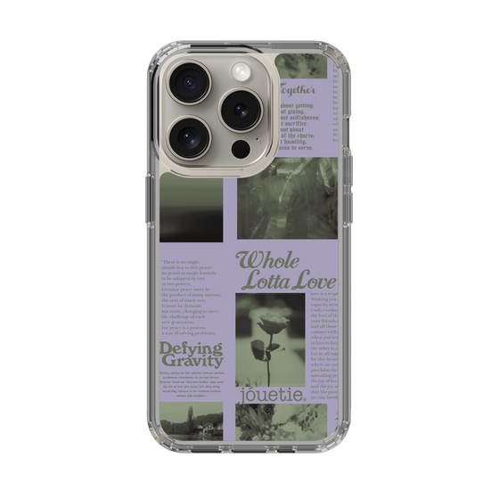 Slim Protection Case［ jouetie - Newspaper ］