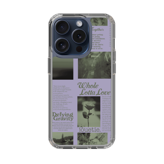 Slim Protection Case［ jouetie - Newspaper ］