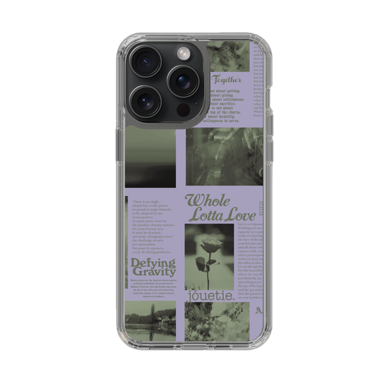 Slim Protection Case［ jouetie - Newspaper ］