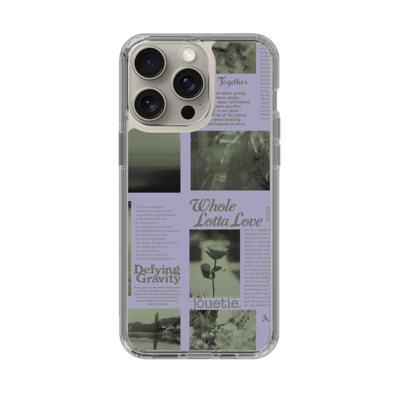 Slim Protection Case［ jouetie - Newspaper ］