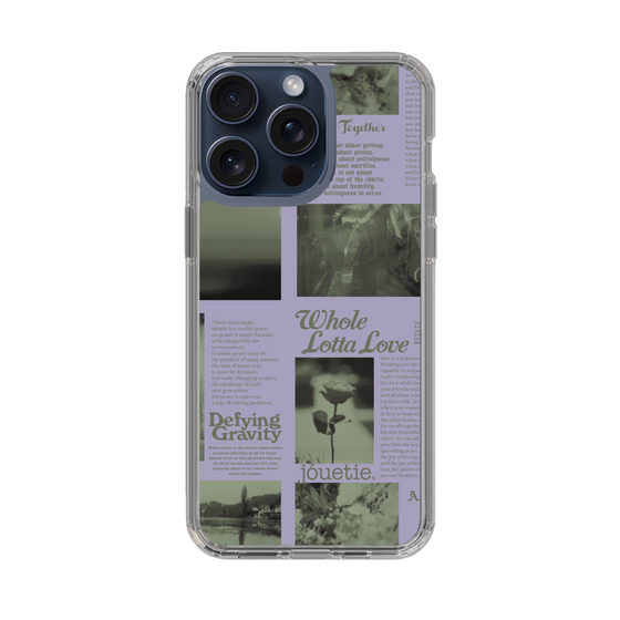 Slim Protection Case［ jouetie - Newspaper ］