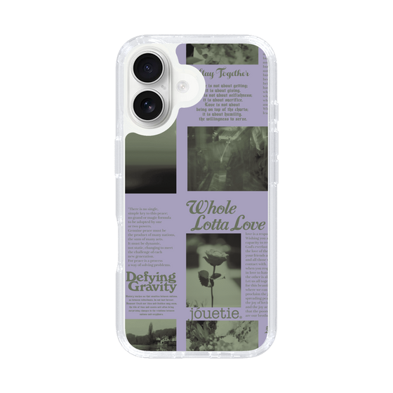 Slim Protection Case［ jouetie - Newspaper ］
